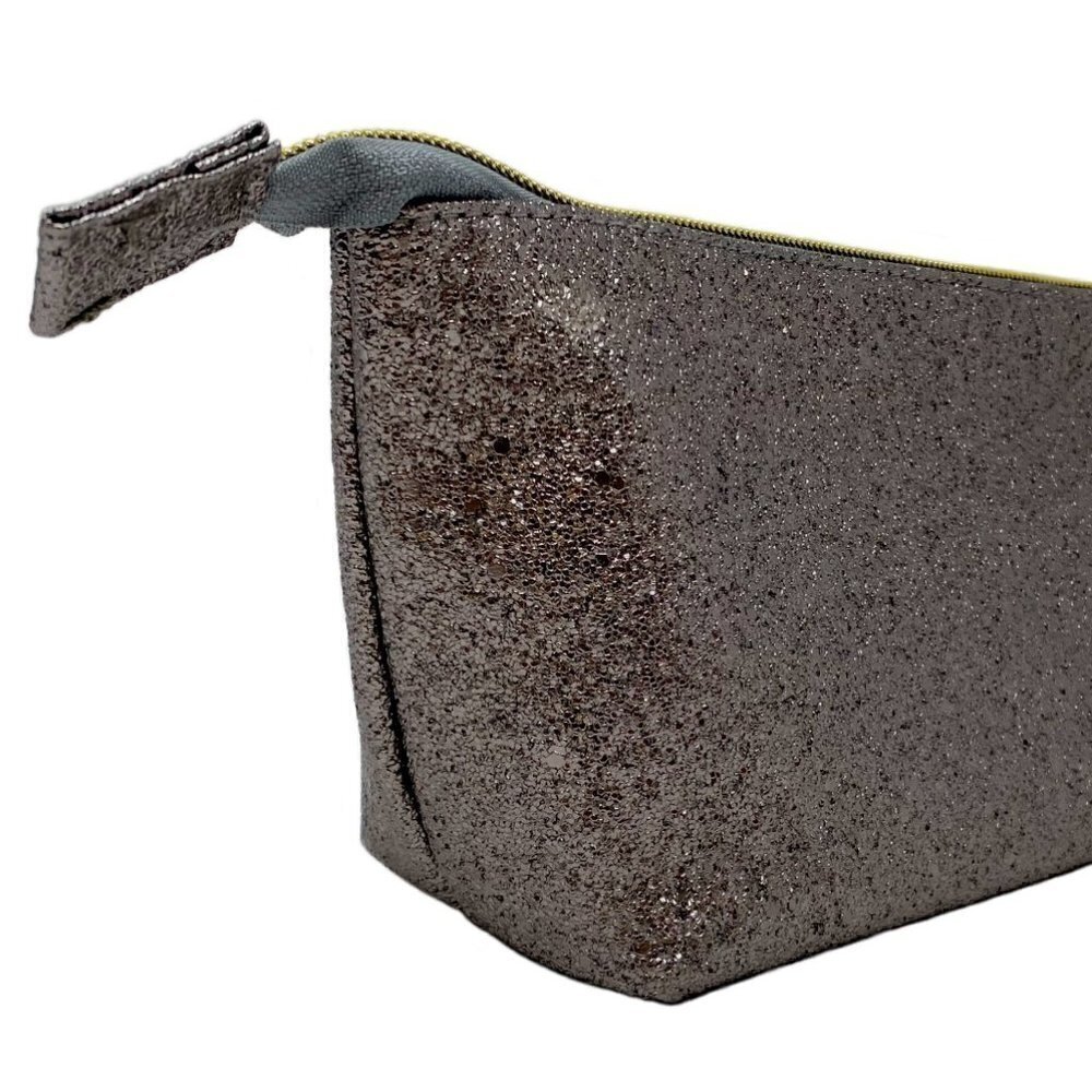Titanium Sparkle Cosmetic bag